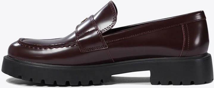 Classic Lug Calf Leather Loafers - Image 2