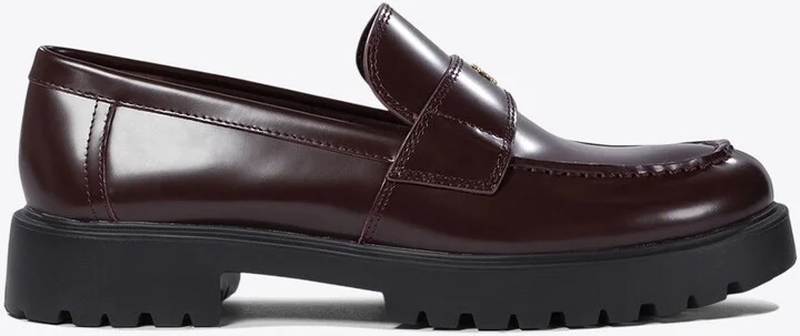 Classic Lug Calf Leather Loafers
