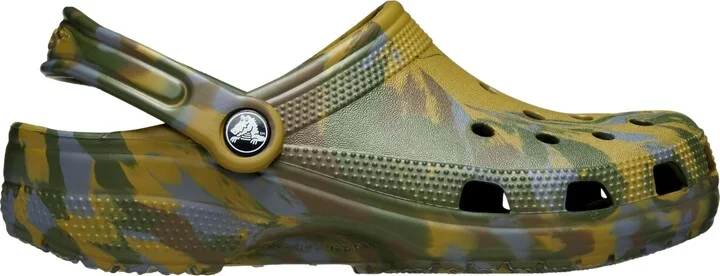 Classic Marbled Tie-Dye Clog Aloe / Multi 206867-3UC Men's