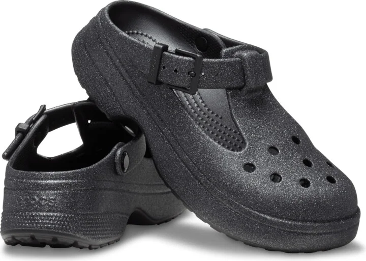 Classic Mary Jane Glitter Clog - Image 2