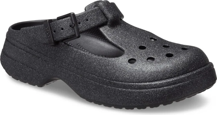 Classic Mary Jane Glitter Clog - Image 3