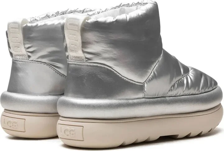 Classic Maxi Mini "Metallic Silver" boots - Image 3