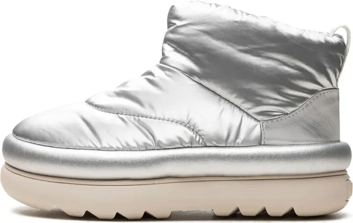 Classic Maxi Mini "Metallic Silver" boots - Image 5