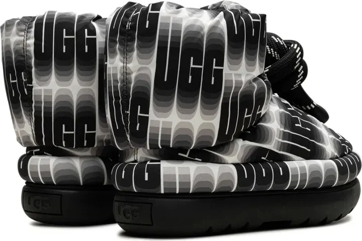 Classic Maxi Wavelength Short "Black/White" boots - Image 3
