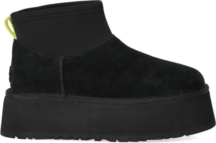 Classic Mini Dipper Black Boot