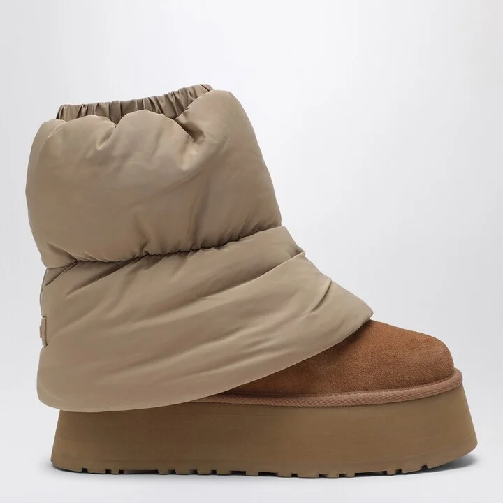 Classic Mini Dipper chestnut ankle boot