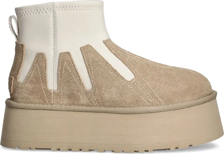 Classic Mini Dipper platform ankle boots
