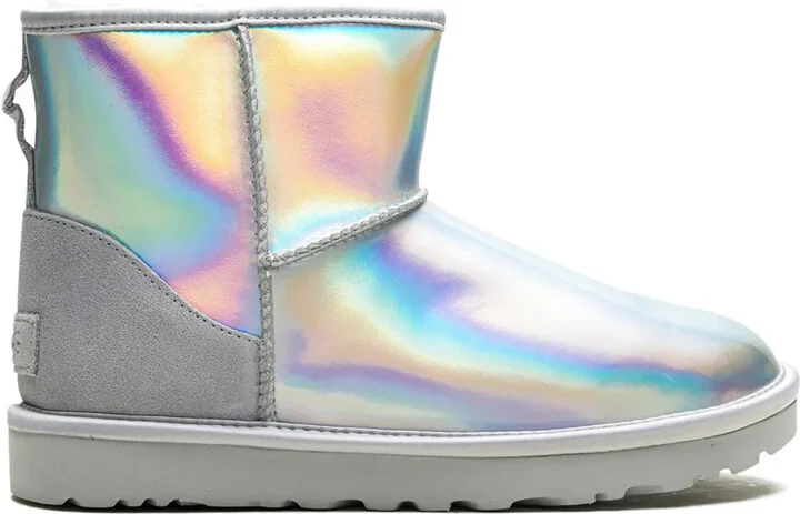 Classic Mini Iridescent "Glacier Grey" boots