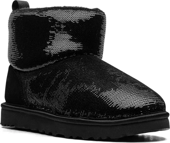 Classic Mini "Mirror Ball Black" ankle boots - Image 2