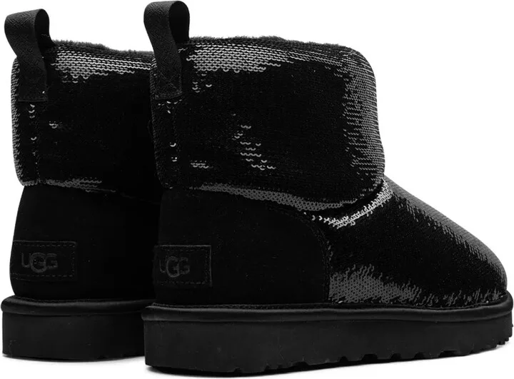Classic Mini "Mirror Ball Black" ankle boots - Image 3