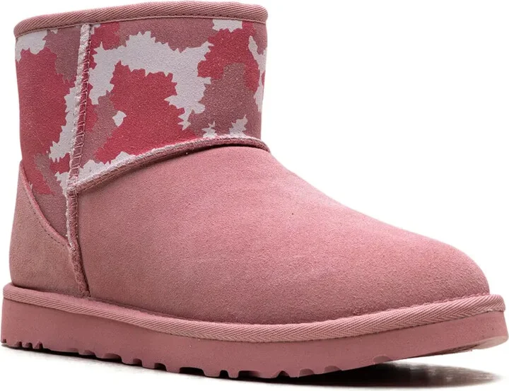 Classic Mini "Pink/Jagged Camo" ankle boots - Image 2