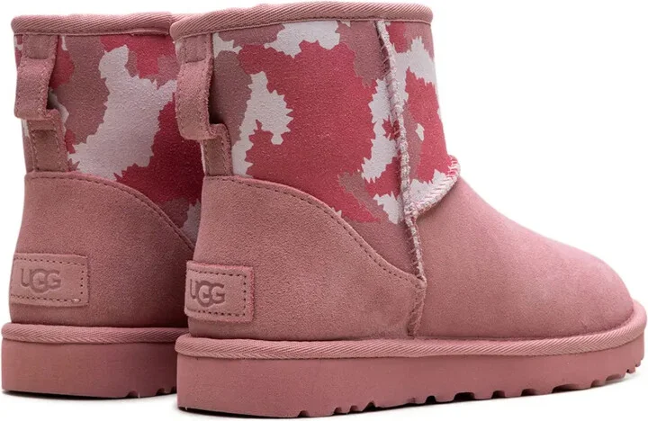 Classic Mini "Pink/Jagged Camo" ankle boots - Image 3