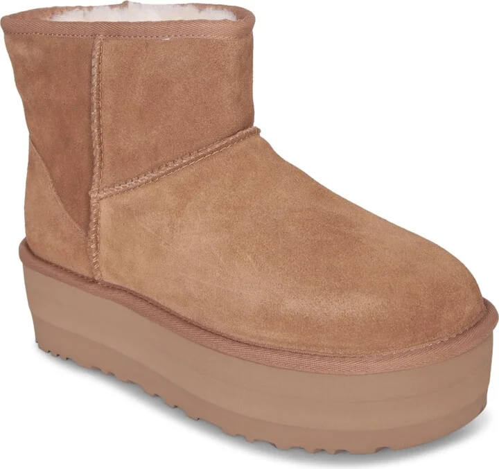 Classic Mini Platform Chestnut Boot - Image 2