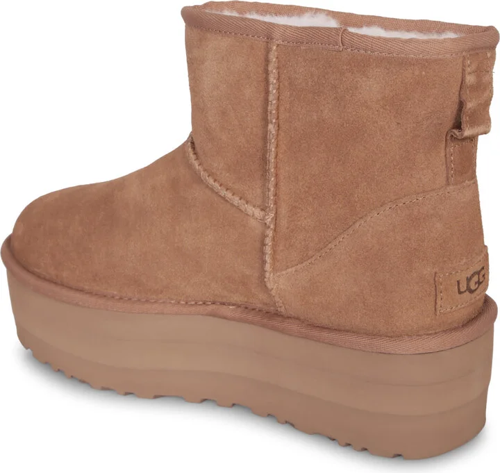 Classic Mini Platform Chestnut Boot - Image 3