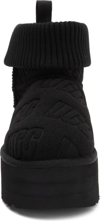 Classic Mini Platform Felted Boot - Image 3