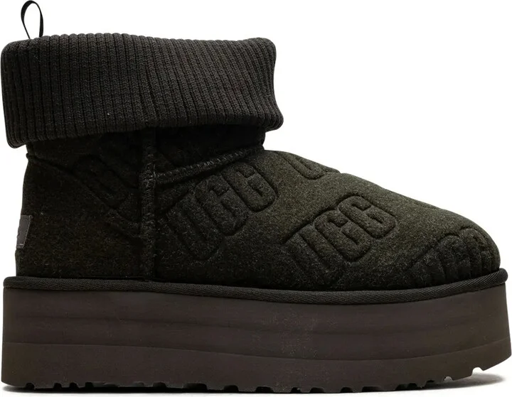 Classic Mini Platform "Forest Night" boots