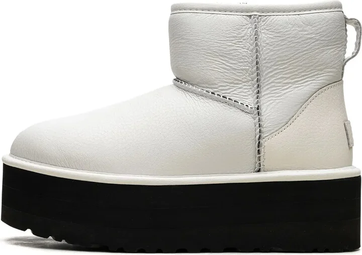 Classic Mini Platform leather boots