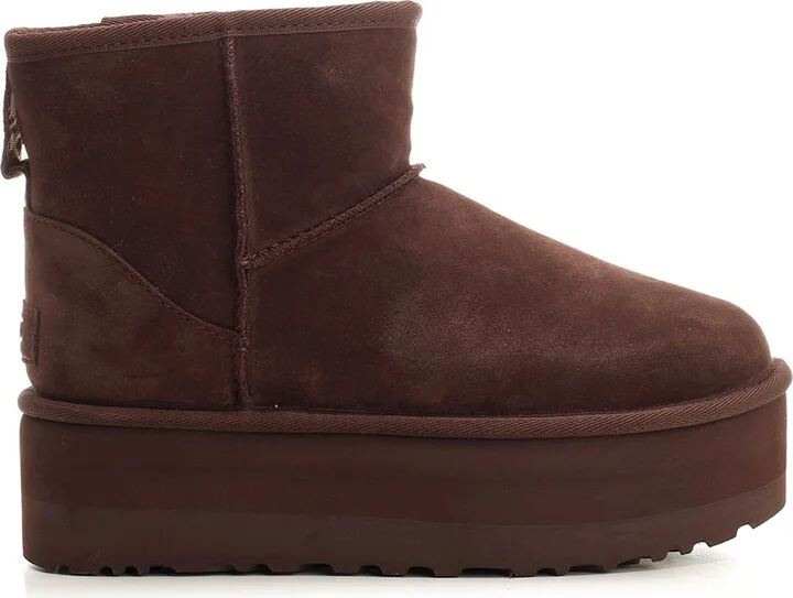 Classic Mini Platform Scarpe Basse Brown