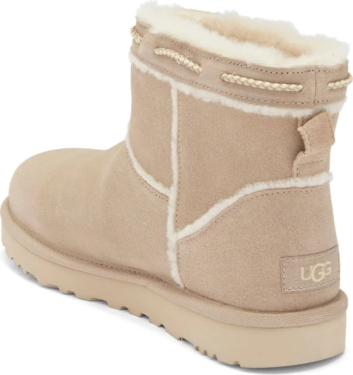 Classic Mini Shearling Braid Trim Boot - Image 2