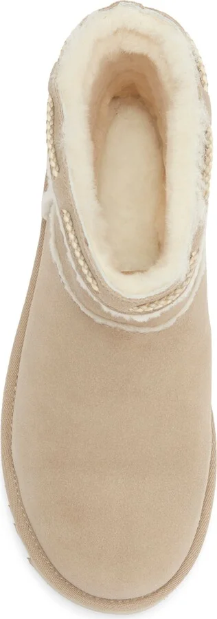 Classic Mini Shearling Braid Trim Boot - Image 5