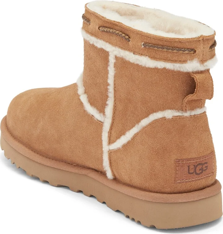 Classic Mini Shearling Braid Trim Boot - Image 8