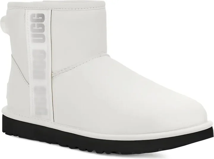 Classic Mini Side Logo "Ultra Matte White" ankle boots - Image 2