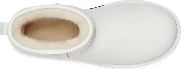 Classic Mini Side Logo "Ultra Matte White" ankle boots - Image 4