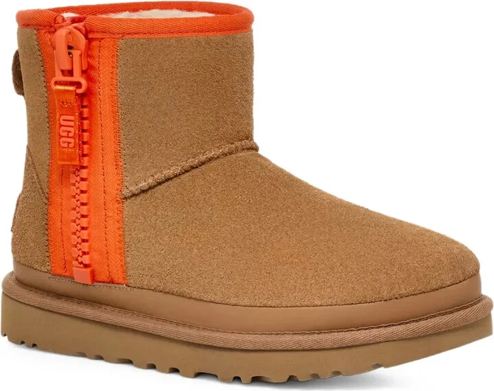 Classic Mini Zipper Tape Logo "Chestnut" boots - Image 2