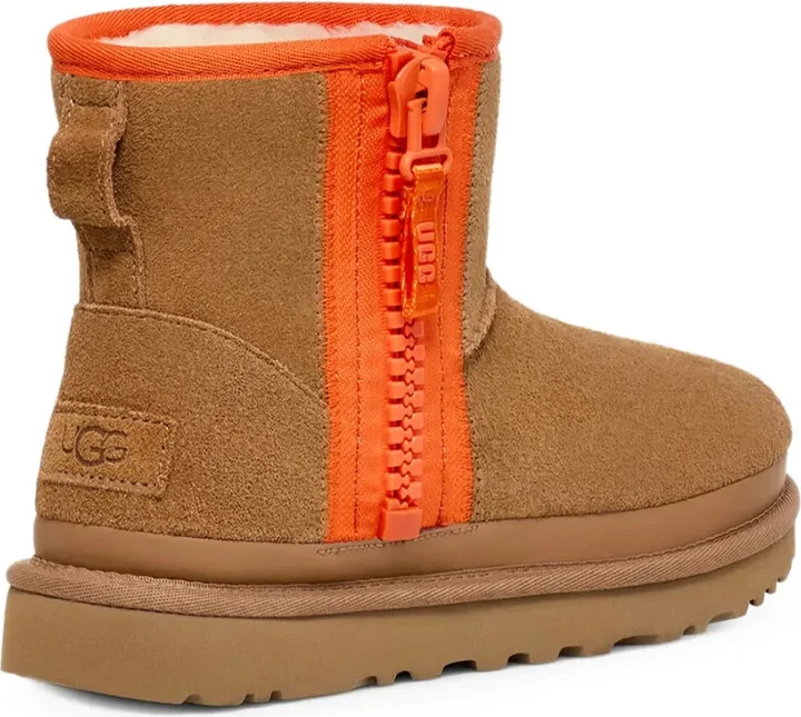 Classic Mini Zipper Tape Logo "Chestnut" boots - Image 3