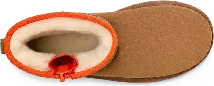 Classic Mini Zipper Tape Logo "Chestnut" boots - Image 4