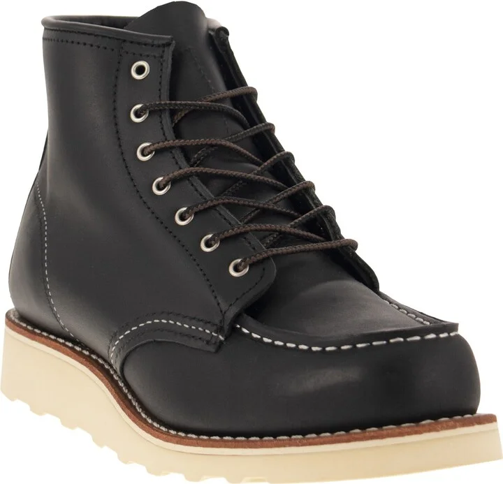 Classic Moc - Leather Ankle Boot - Image 2