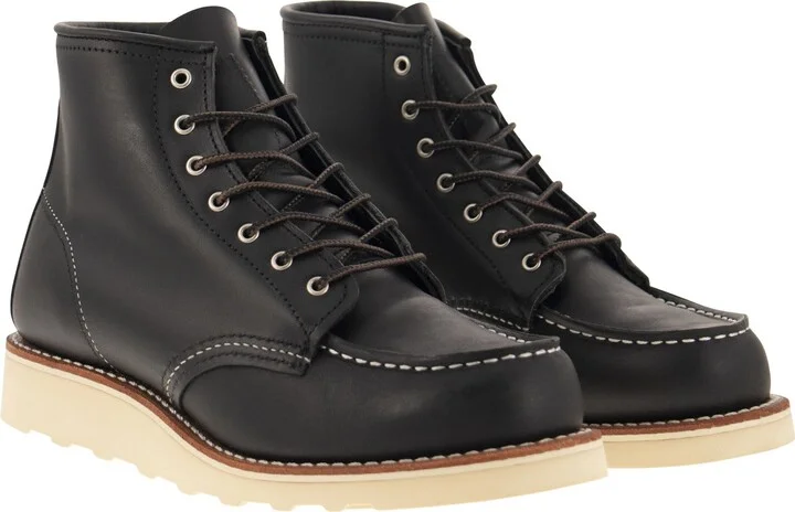 Classic Moc - Leather Ankle Boot - Image 4