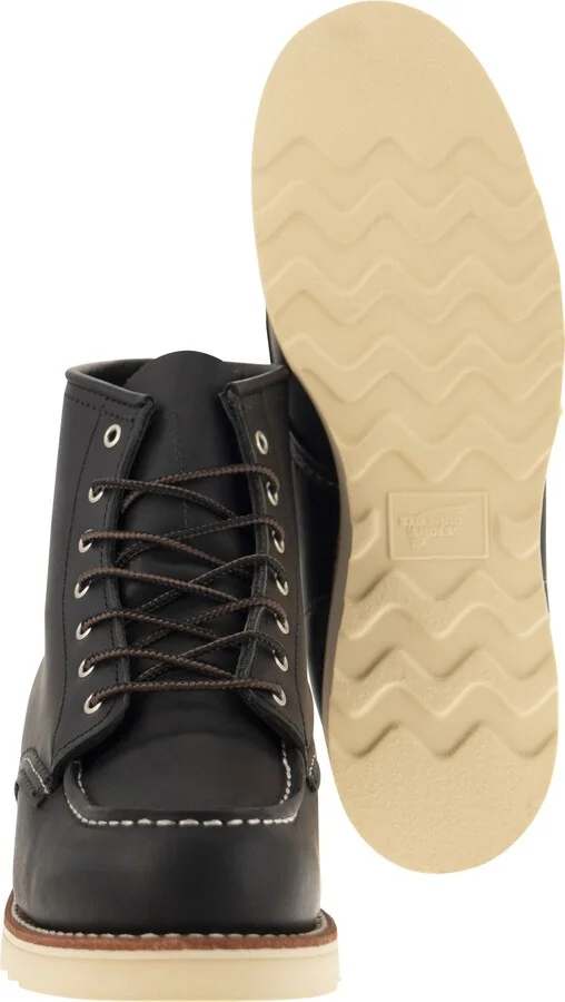 Classic Moc - Leather Ankle Boot - Image 5