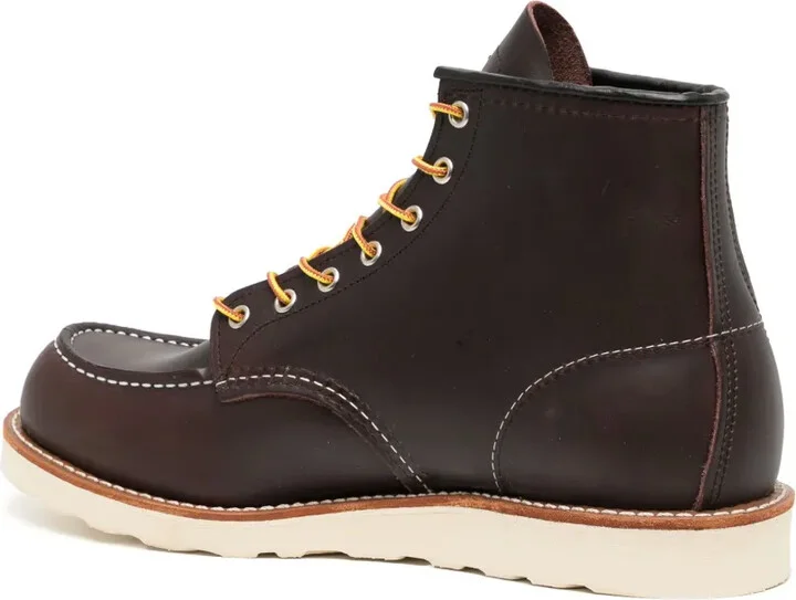 Classic Moc leather ankle boots - Image 3