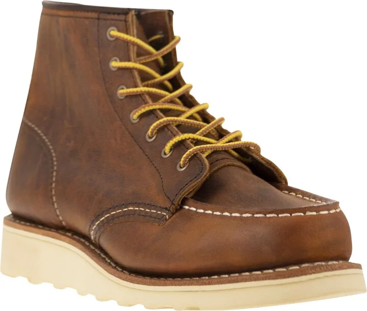 Classic Moc - Leather Lace-up Boot - Image 2