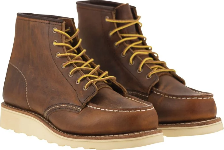 Classic Moc - Leather Lace-up Boot - Image 4