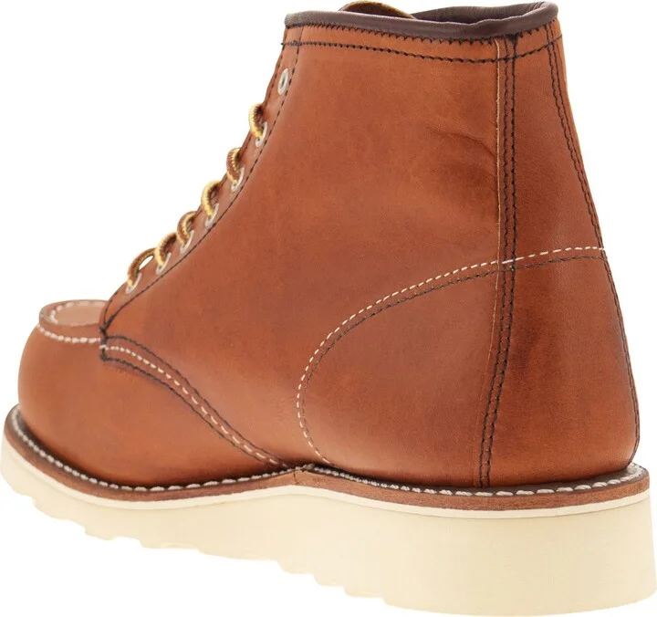 Classic Moc - Leather Lace-up Boot - Image 3