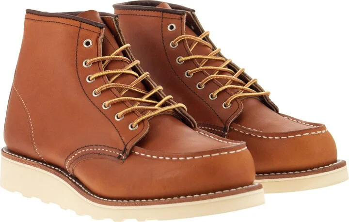 Classic Moc - Leather Lace-up Boot - Image 4