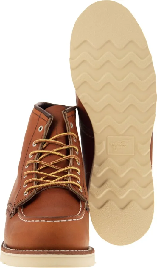Classic Moc - Leather Lace-up Boot - Image 5