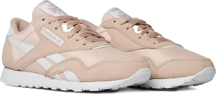 Classic Nylon "Beige/White" sneakers - Image 2