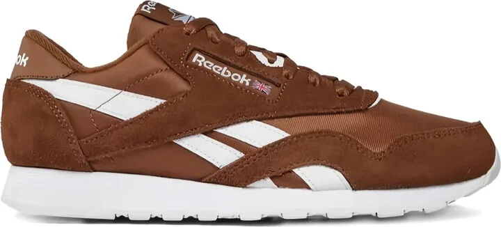 Classic Nylon "Brown/White" sneakers