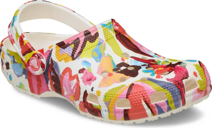 Classic Painted Floral Clog - Image 6