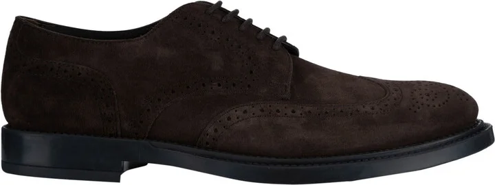 Classic Perforated Derby Shoes