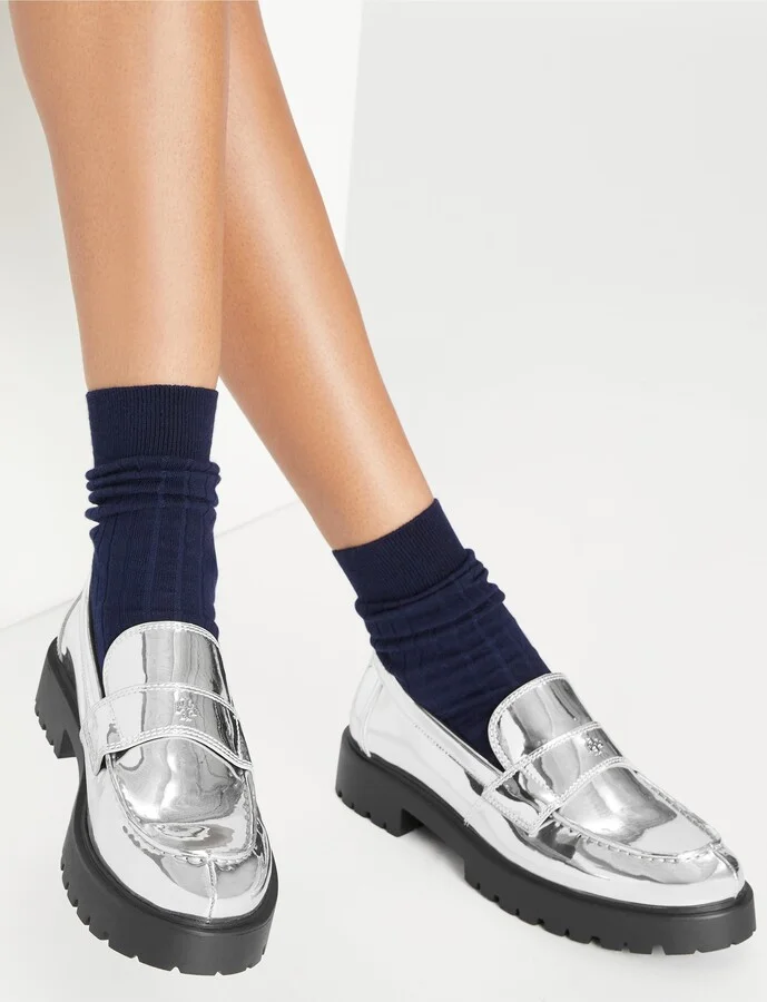 Classic Platform Lug Sole Loafer - Image 7