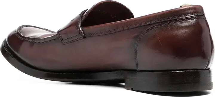 Classic Polished Slip-On Loafers - Image 3