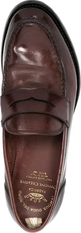 Classic Polished Slip-On Loafers - Image 4