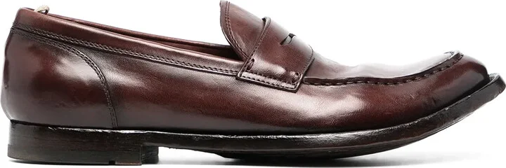 Classic Polished Slip-On Loafers