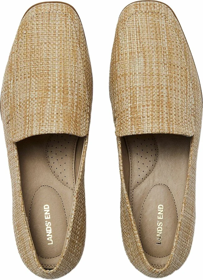 Classic Raffia Loafers