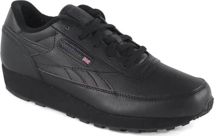 Classic Renaissance 4E Wide "Black Solid Grey" trainers - Image 2