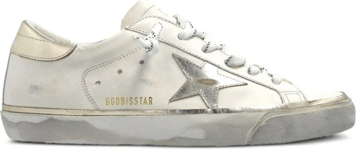 Classic Round Toe Sneakers With Branded Heel Counter
